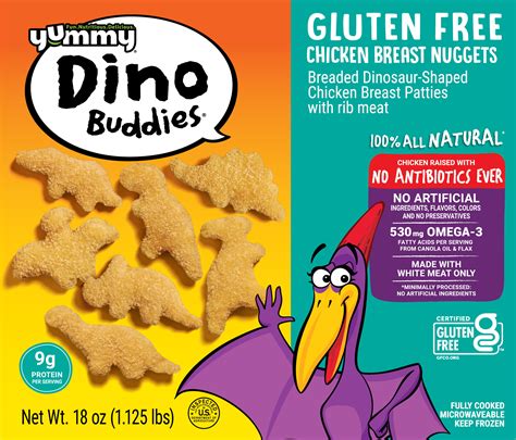 Are Dino Chicken Nuggets gluten free